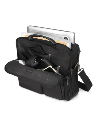 Dicota D3250801 Torba Na Laptop 35,6 Cm (14") Aktówka Czarny