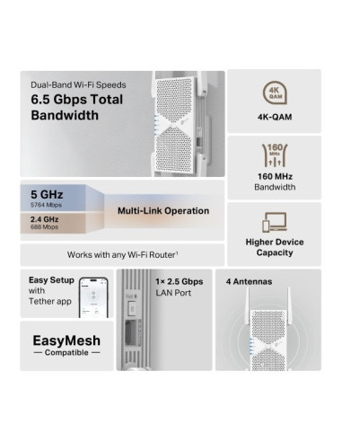 Wzmacniacz Sygnału Wifi Tp-Link Re405Be