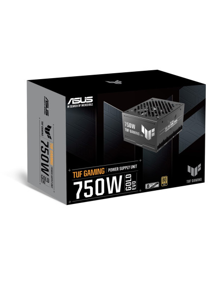 Asus Tuf-Gaming-750G-Evo Moduł Zasilaczy 750 W 20+4 Pin Atx Atx Czarny