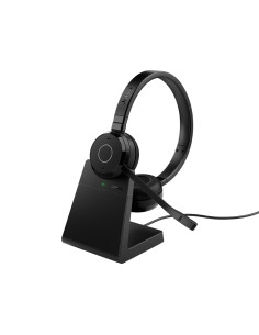 Jabra Evolve 65 Te Zestaw Słuchawkowy Przewodowy I Bezprzewodowy Opaska Na Głowę Biuro/Centrum Telefoniczne Usb Typu-A Bluetooth