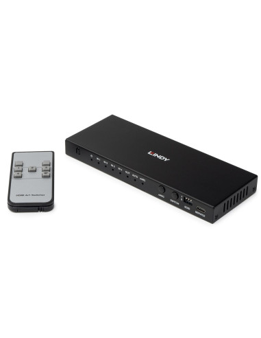 Lindy 38386 Przełącznik Kvm Czarny