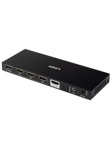 Lindy 38386 Przełącznik Kvm Czarny