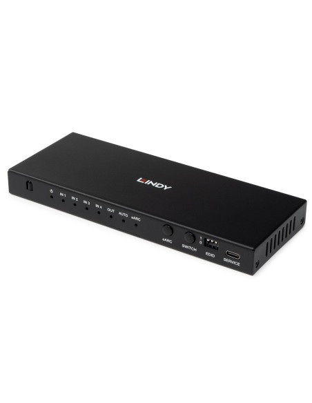 Lindy 38386 Przełącznik Kvm Czarny