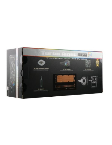 Thermalright Turbo Right 240C Procesor Chłodnica Cieczy All-In-One 12 Cm Czarny