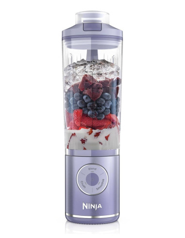 Ninja Bc251Euld Blender 0,57 L Przenośny Mikser Lawenda, Przezroczysty
