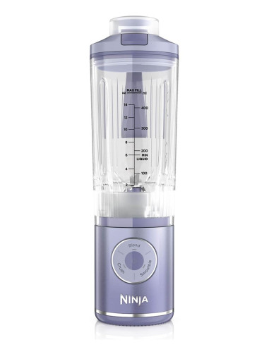 Ninja Bc251Euld Blender 0,57 L Przenośny Mikser Lawenda, Przezroczysty