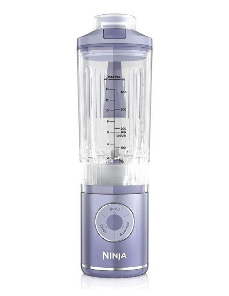 Ninja Bc251Euld Blender 0,57 L Przenośny Mikser Lawenda, Przezroczysty