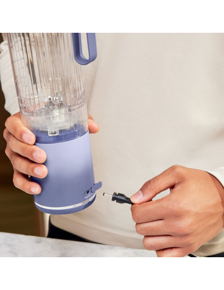 Ninja Bc251Euld Blender 0,57 L Przenośny Mikser Lawenda, Przezroczysty