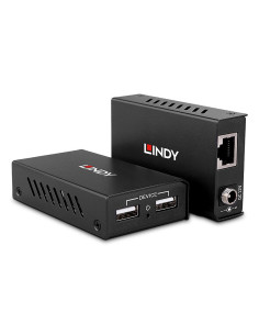 Lindy 43408 Przedłużacz Av Nadajnik I Odbiornik Av Czarny