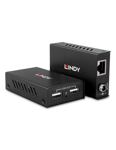 Lindy 43408 Przedłużacz Av Nadajnik I Odbiornik Av Czarny