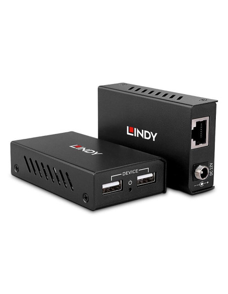 Lindy 43408 Przedłużacz Av Nadajnik I Odbiornik Av Czarny