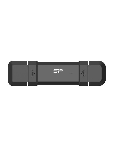 Silicon Power Ds72 Pamięć Usb 500 Gb Usb Type-A / Usb Type-C 3.2 Gen 2 (3.1 Gen 2) Czarny