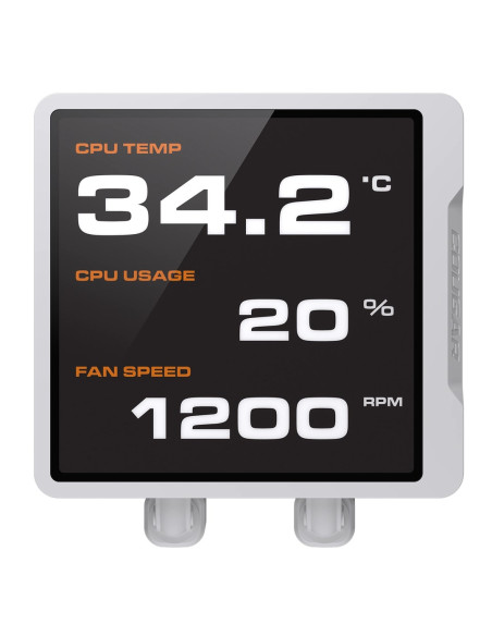 Cougar Cgr-Psdvprgb-W-360 Procesor Chłodnica Cieczy All-In-One 12 Cm Biały