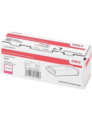 Oki 09006128 Kaseta Z Tonerem 1 Szt. Oryginalny Purpurowy