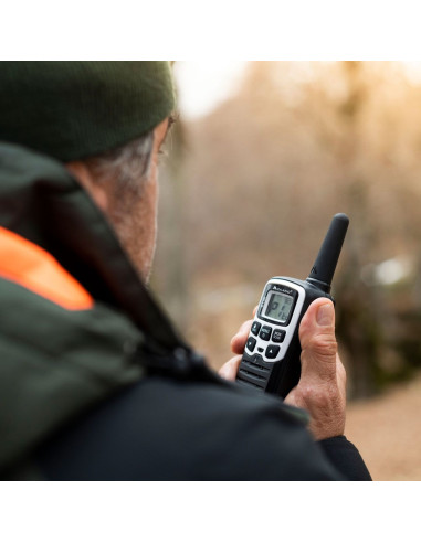 Midland Xt50 Adventure Krótkofalówka 24 Kan. 446.00625 - 446.09375 Mhz Czarny, Szary