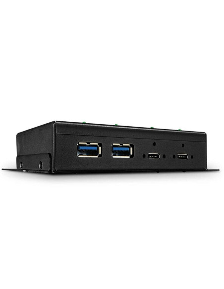 Lindy 43094 Huby I Koncentratory Usb 3.2 Gen 2 (3.1 Gen 2) Type-C 10000 Mbit/S Czarny