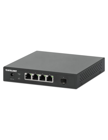 Intellinet 562058 Przełącznik Sieciowy Nie Zarządzany 2.5G Ethernet (100/1000/2500) Czarny