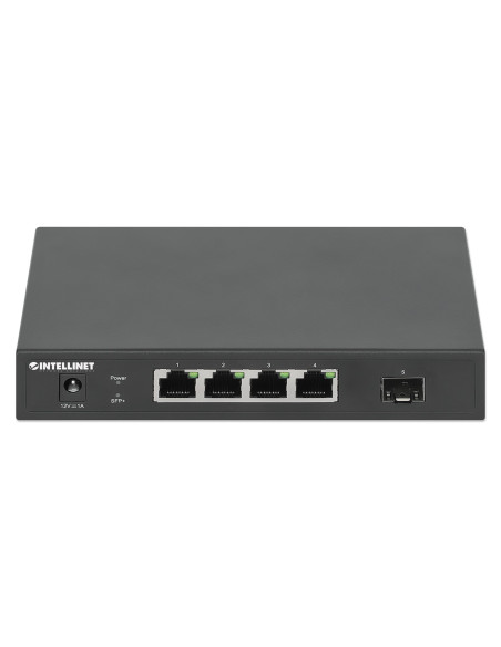 Intellinet 562058 Przełącznik Sieciowy Nie Zarządzany 2.5G Ethernet (100/1000/2500) Czarny