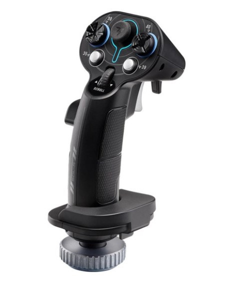 Thrustmaster Sol-R 3 Ava Add-On Grip Czarny Usb Drążek Sterowniczy Analogowa/Cyfrowa Pc