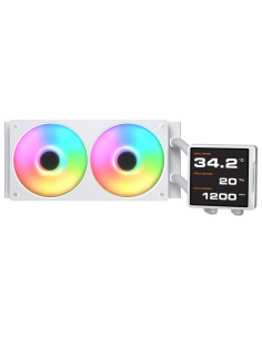 Cougar Cgr-Psdvprgb-W-240 Procesor Chłodnica Cieczy All-In-One 12 Cm Biały