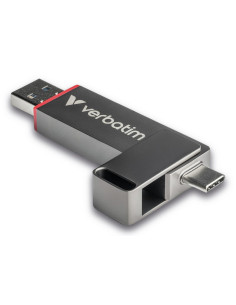 Verbatim Dual Quickstick Pamięć Usb 512 Gb Usb Type-A / Usb Type-C 3.2 Gen 1 (3.1 Gen 1) Szary 2