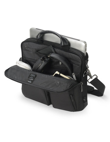 Dicota D3250601 Torba Na Laptop 35,6 Cm (14") Aktówka Czarny