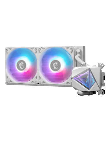 Msi Mag Coreliquid I240 Procesor Zestaw Do Chłodzenia Płynami 12 Cm Biały 1 Szt.