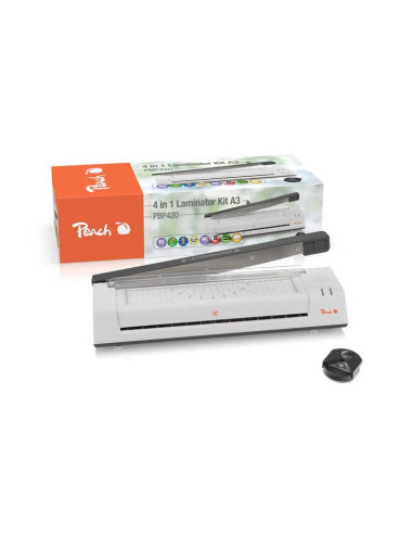 Peach 511057 Laminator Laminator Na Zimno/Gorąco 250 Mm/Min Biały