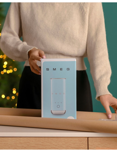Smeg Mff02Pbeu Spieniacz / Podgrzewacz Do Mleka Automatyczny Spieniacz/Podgrzewacz Do Mleka Niebieski