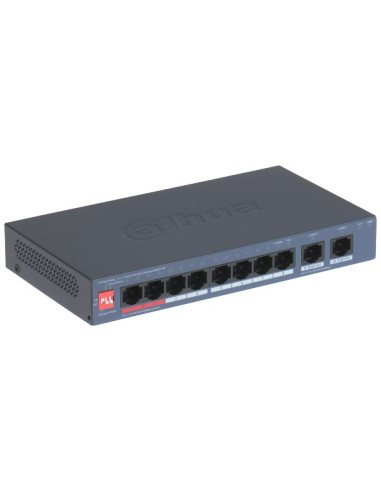 Switch Poe Cs4010-8Gt-110 10-Portowy, 8 Poe Dahua