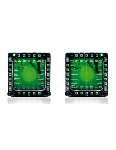 Zestaw Paneli Kokpitu Thrustmaster Mfd Cougar 2960708 (Pc  Kolor Czarny)