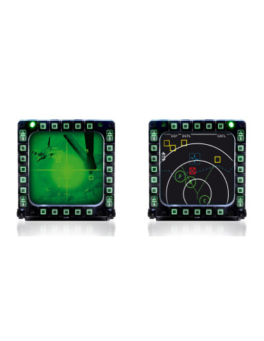 Zestaw Paneli Kokpitu Thrustmaster Mfd Cougar 2960708 (Pc  Kolor Czarny)