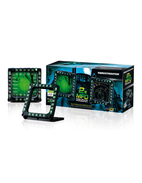 Zestaw Paneli Kokpitu Thrustmaster Mfd Cougar 2960708 (Pc  Kolor Czarny)