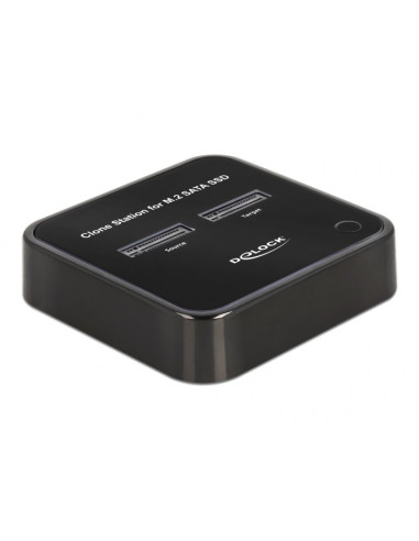 Delock Stacja Dokująca M.2 Dla 2 X M.2 Sata Ssd Z Funkcją Klonowania