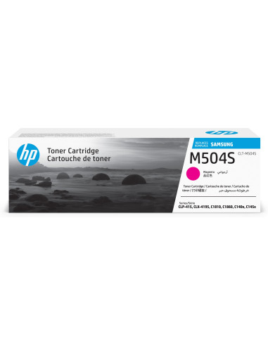 Samsung Oryginalny Purpurowy Toner Hp Clt-M504S