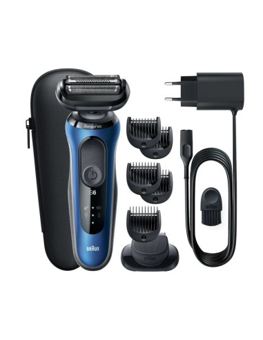 Braun Series 6 61-B1500S Golarka Foliowa Przycinarka Niebieski