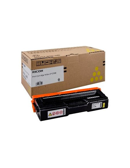 Toner Ricoh W Kolorze Żółtym Do Drukarek