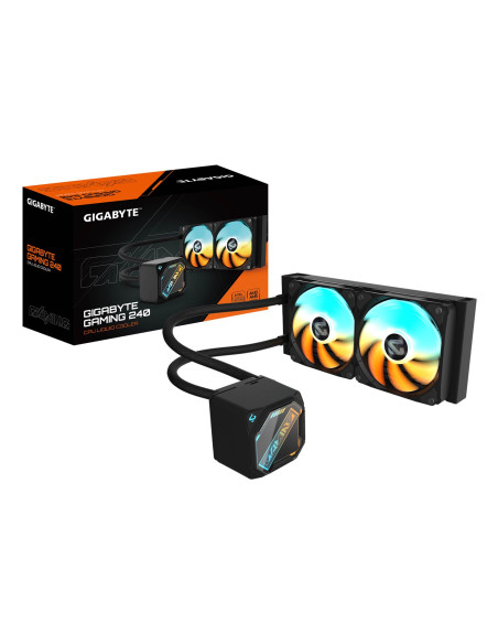Gigabyte Gaming 240 Procesor Chłodnica Cieczy All-In-One 12 Cm Czarny