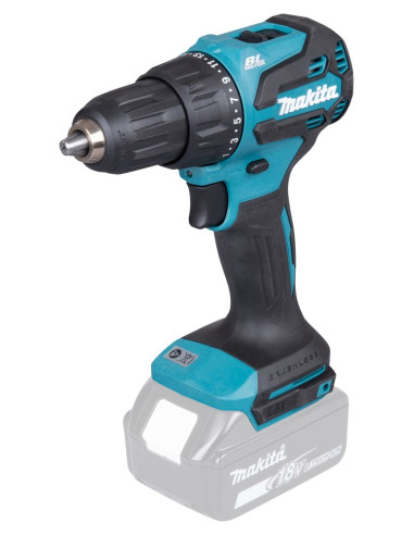 Makita Dhp490Z Wkrętak Zasilany/Zakrętark Udarowy 1900 Rpm Niebieski, Czarny
