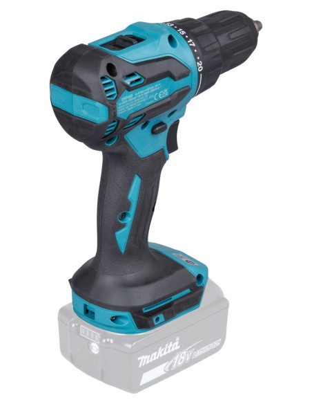 Makita Dhp490Z Wkrętak Zasilany/Zakrętark Udarowy 1900 Rpm Niebieski, Czarny