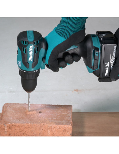 Makita Dhp490Z Wkrętak Zasilany/Zakrętark Udarowy 1900 Rpm Niebieski, Czarny
