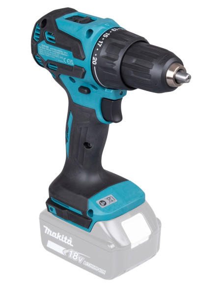 Makita Dhp490Z Wkrętak Zasilany/Zakrętark Udarowy 1900 Rpm Niebieski, Czarny