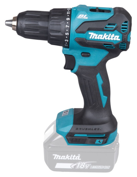 Makita Dhp490Z Wkrętak Zasilany/Zakrętark Udarowy 1900 Rpm Niebieski, Czarny