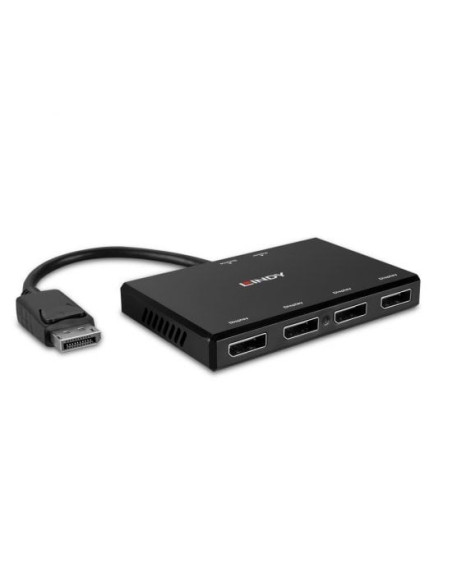 Lindy 38431 Huby I Koncentratory Displayport Czarny