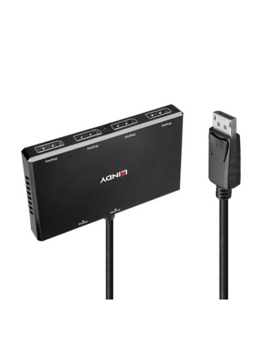 Lindy 38431 Huby I Koncentratory Displayport Czarny