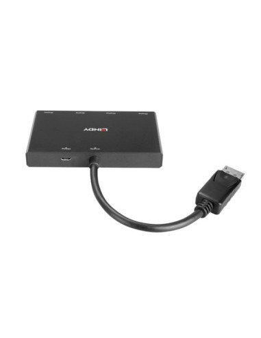 Lindy 38431 Huby I Koncentratory Displayport Czarny