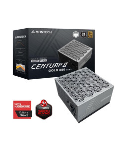 Montech Century Ii Moduł Zasilaczy 850 W 20+4 Pin Atx Atx Srebrny, Czarny 2