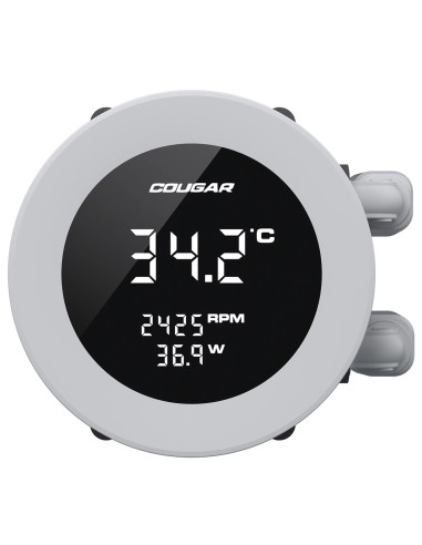 Cougar Cgr-Psdvargb-W-360 Procesor Chłodnica Cieczy All-In-One 12 Cm Biały