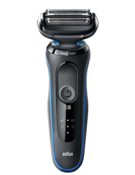 Braun Series 5 51-B1820S Golarka Foliowa Czarny, Niebieski