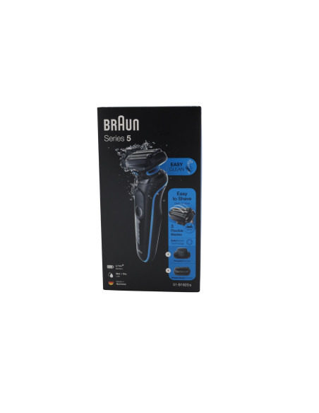 Braun Series 5 51-B1820S Golarka Foliowa Czarny, Niebieski